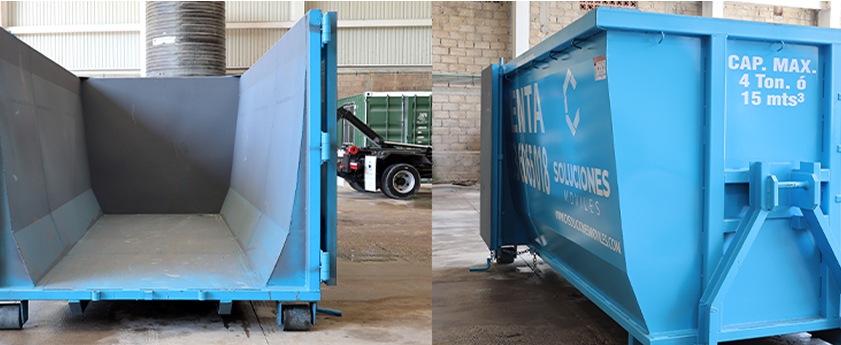 Galería de fotos de tolvas de CV Soluciones Móviles